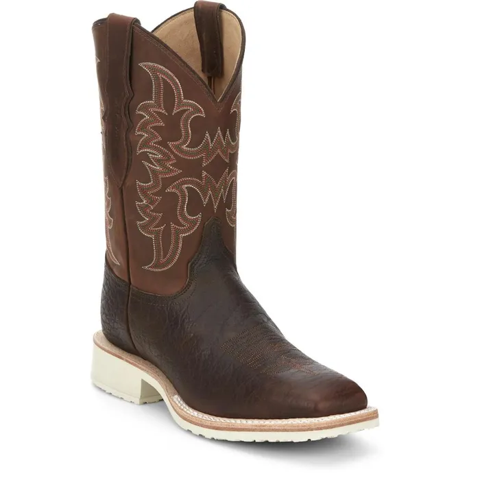 MEN Ryker 11034 Western Rootbeer Yeti Justin Boots Western