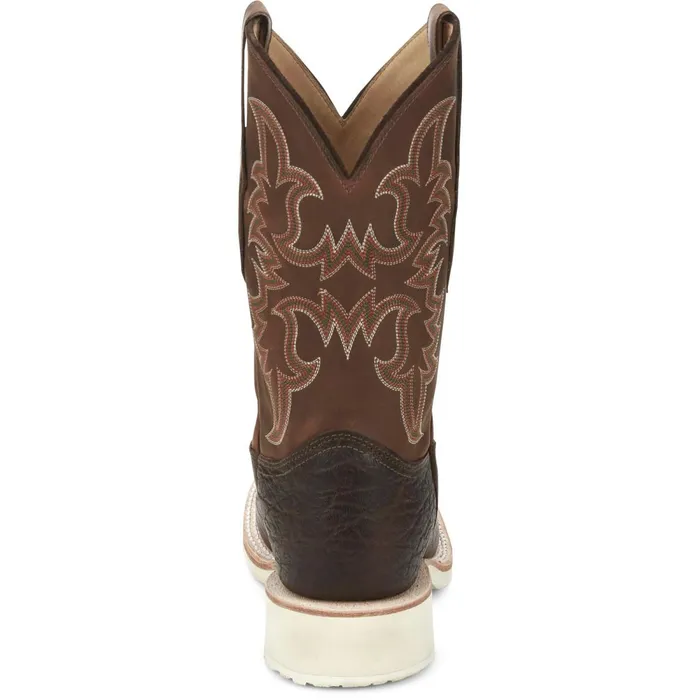 MEN Ryker 11034 Western Rootbeer Yeti Justin Boots Western