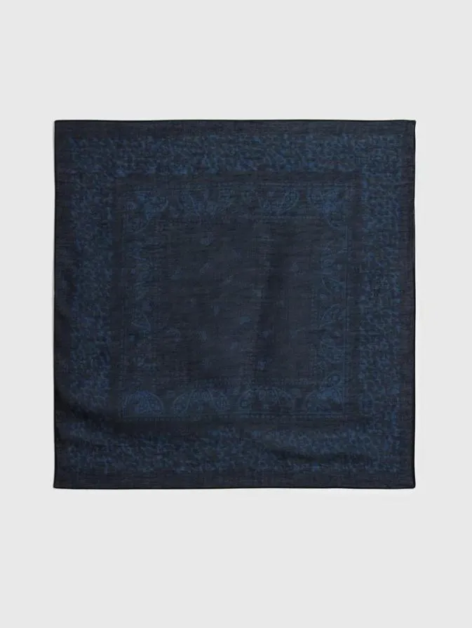 Men Scarves and Ties John Varvatos ROCKINGHAM SCARF Powder Blue