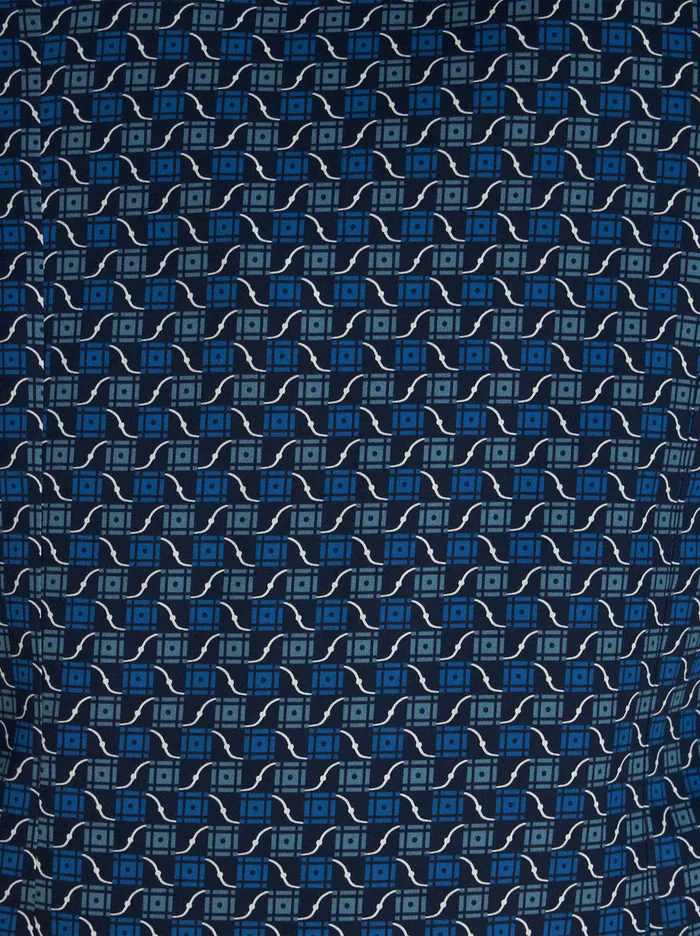Men Shirt With Tie Print Pattern Etro Shirts