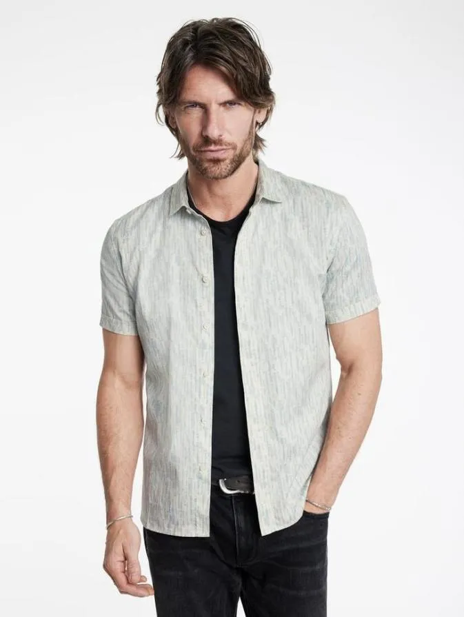Men Shirts John Varvatos LOREN SHIRT Empire Blue