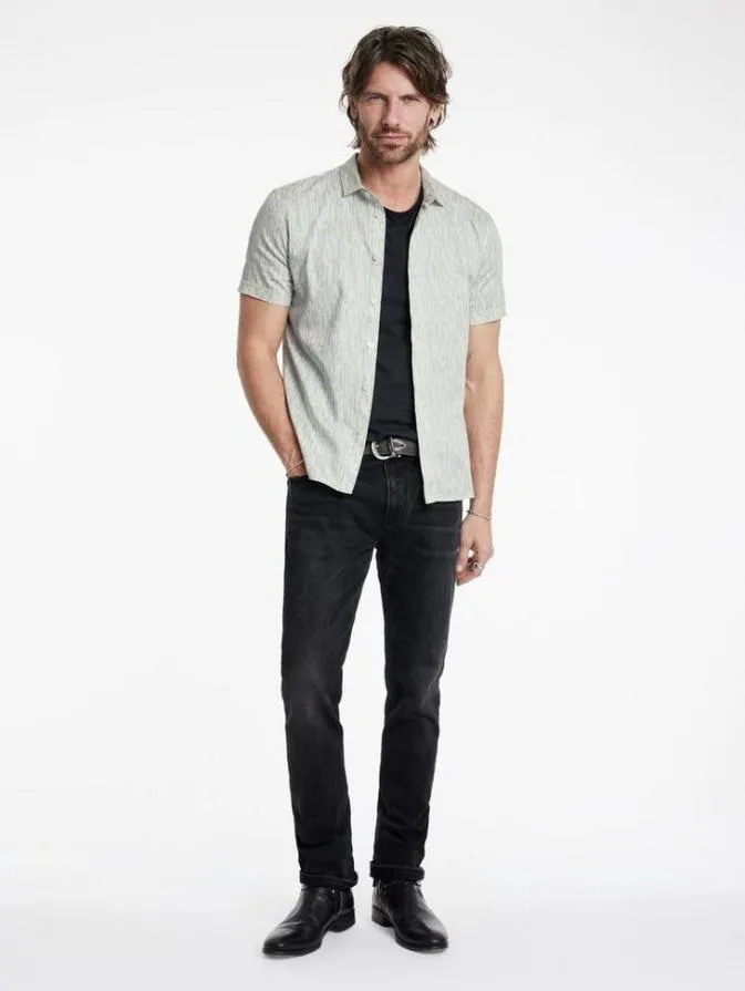 Men Shirts John Varvatos LOREN SHIRT Empire Blue