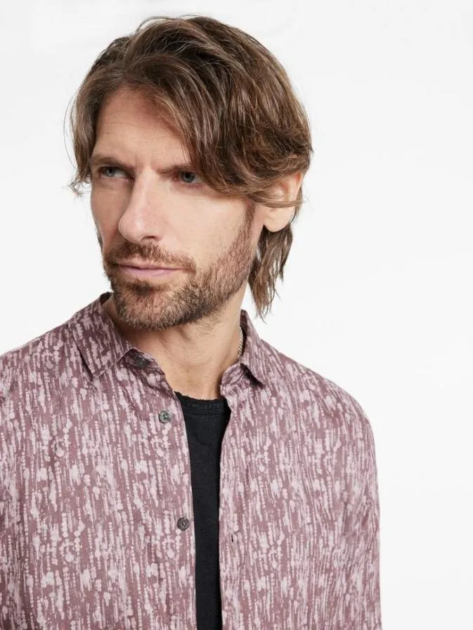 Men Shirts John Varvatos ROSS SHIRT Barn Red