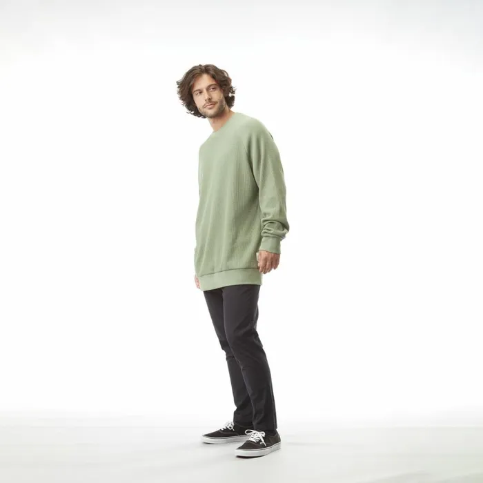 Men SICLA CREW Picture Organic Clothing Sweats and Hoodies