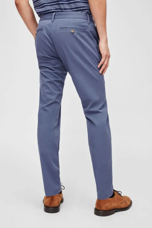Men Stretch Lightweight Chinos Lake Blue Bonobos Chinos