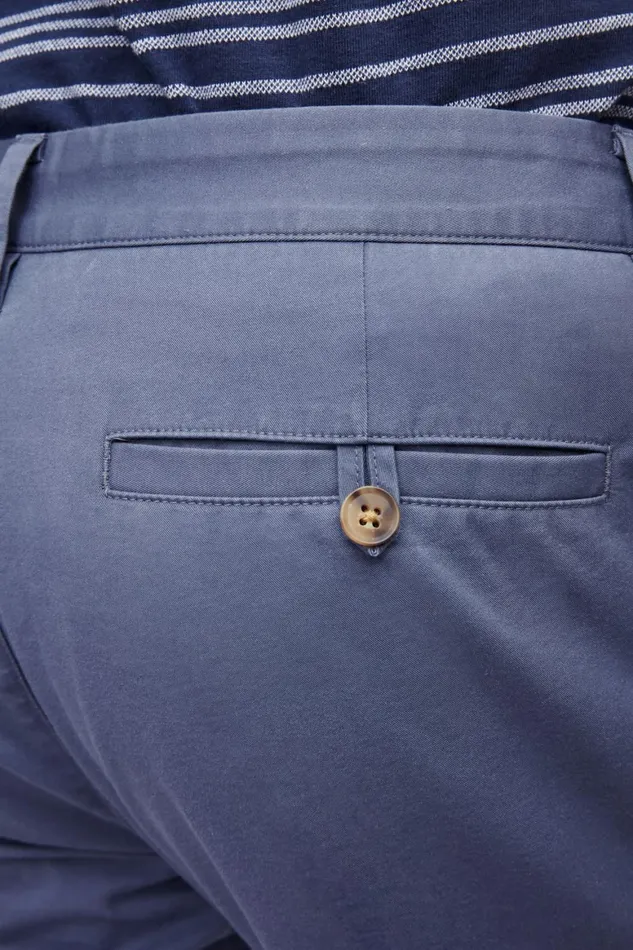 Men Stretch Lightweight Chinos Lake Blue Bonobos Chinos
