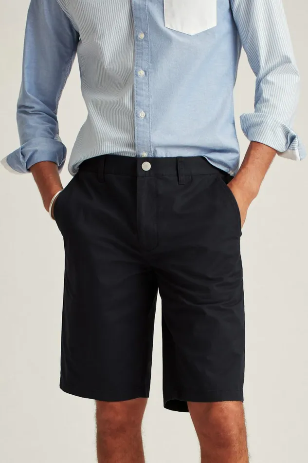 Men Stretch Washed Chino Shorts Navy Bonobos Chino Shorts