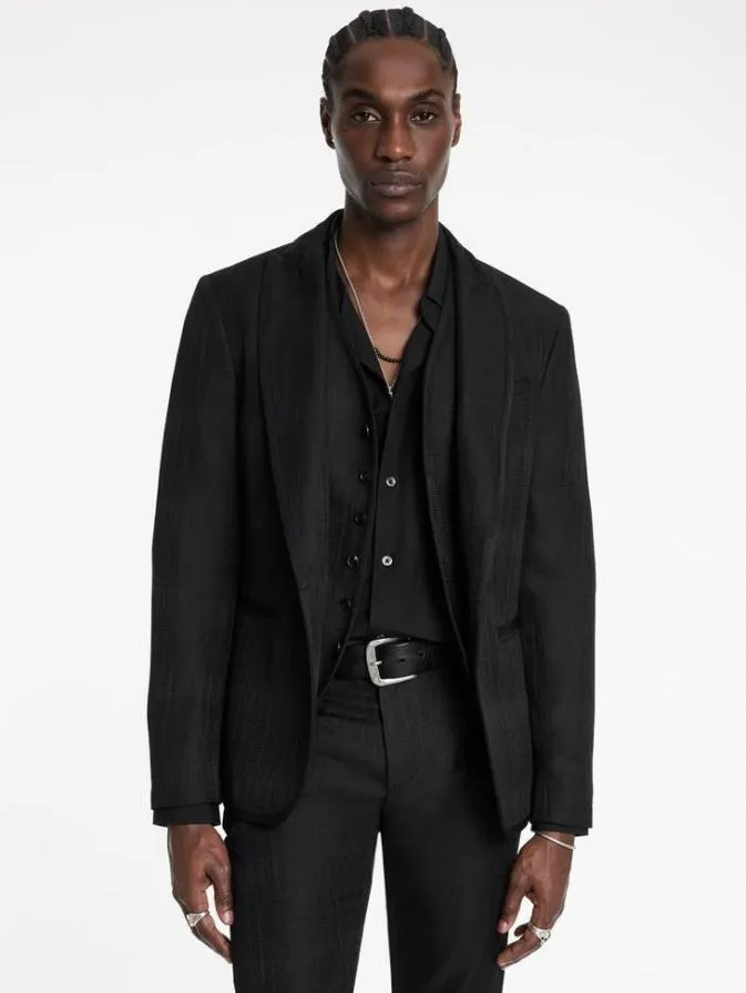 Men Suit Jackets John Varvatos WALLACE JACKET Black