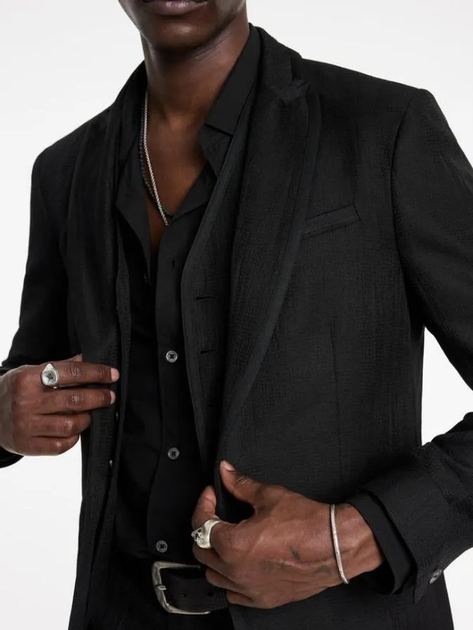 Men Suit Jackets John Varvatos WALLACE JACKET Black