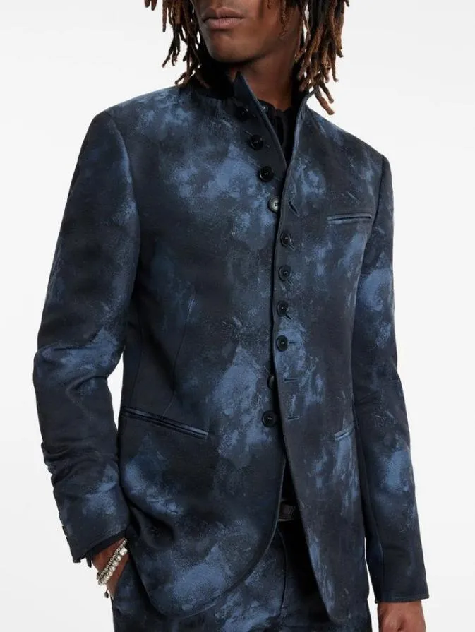 Men Suit Jackets John Varvatos WOODWARD JACKET Blue Stone