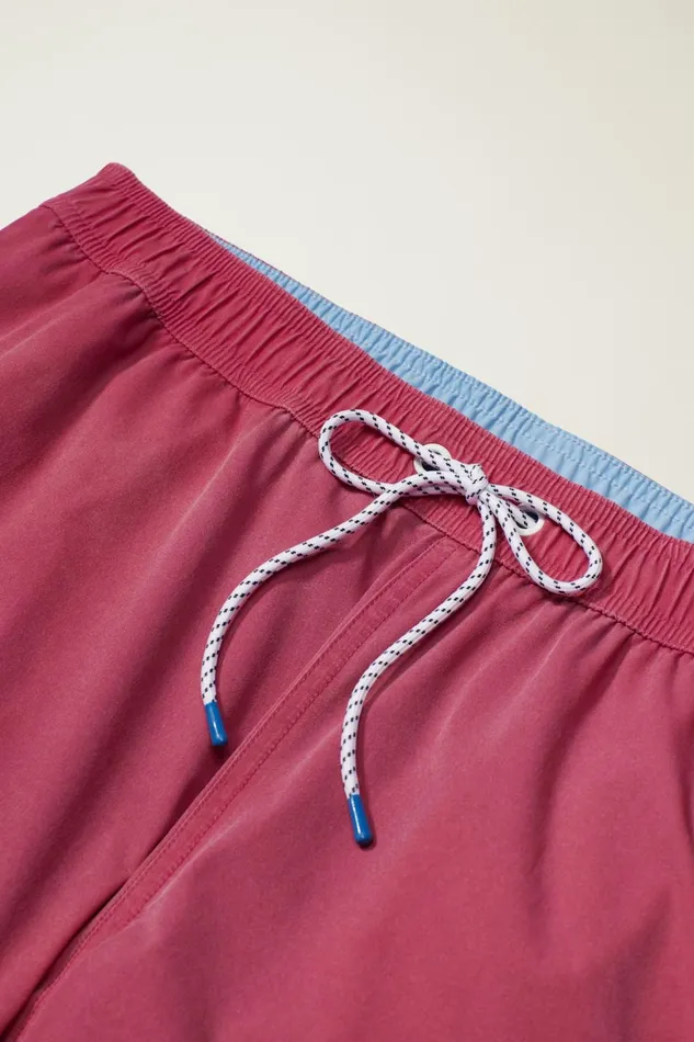 Men Sun Faded Riviera Swim Trunks Sun Faded Sangria Bonobos Swim Trunks