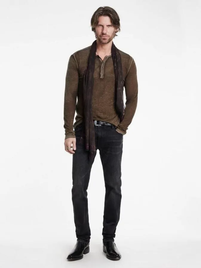 Men Sweaters John Varvatos CHRISTIE HENLEY Chestnut