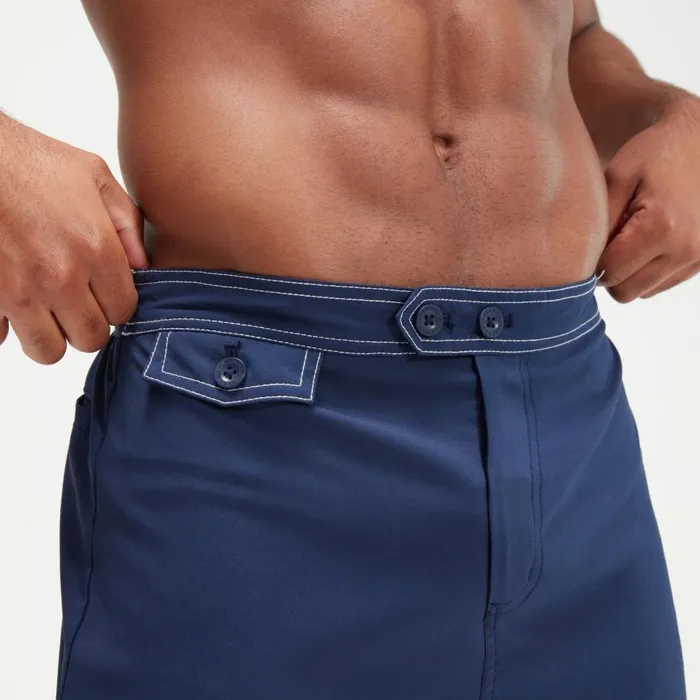 Men Swim Shorts Speedo Men039s Vintage 14034 Swim Shorts Dark Blue