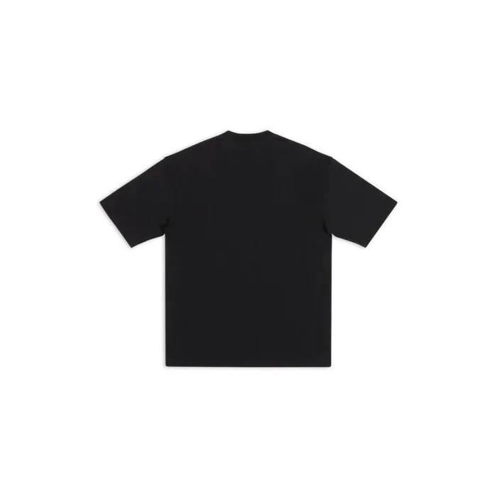 Men Tshirts Balenciaga Bb Corp Tshirt Medium Fit In Black