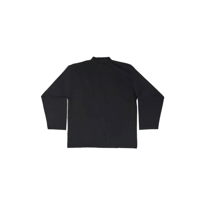 Men Tshirts Balenciaga Cities Paris Long Sleeve Tshirt Oversized In Black