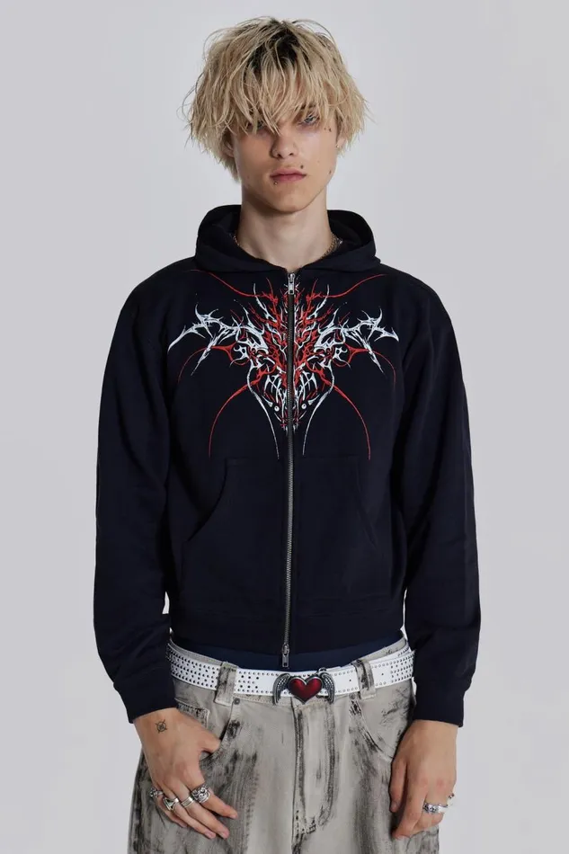Men Tattoo Placement Hoodie Jaded London Hoodies and Sweatshirts