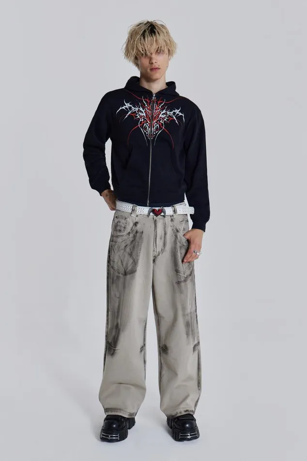 Men Tattoo Placement Hoodie Jaded London Hoodies and Sweatshirts