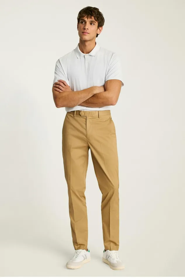 Men Tech Trouser Tigers Eye Tan Bonobos Chinos