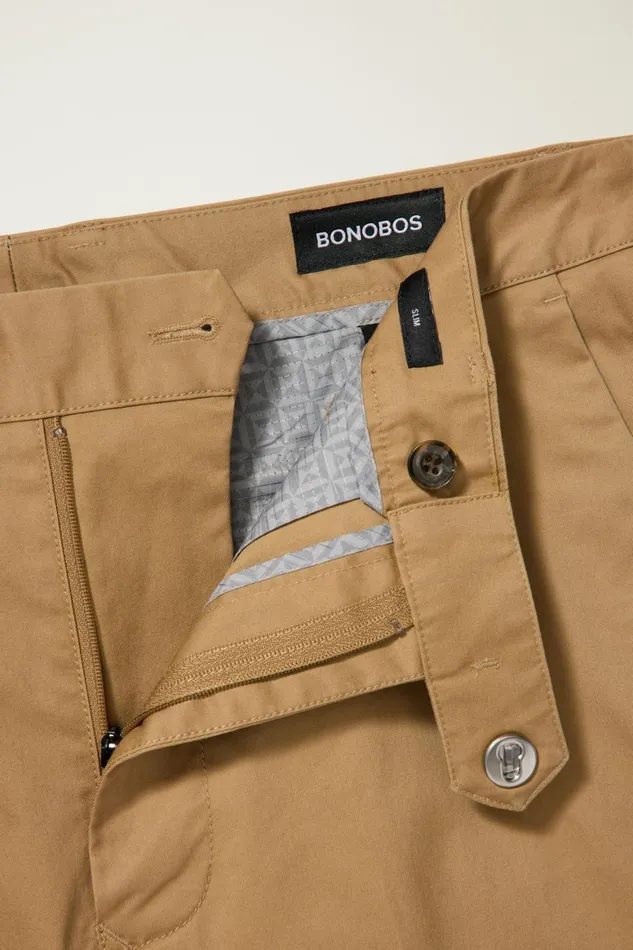 Men Tech Trouser Tigers Eye Tan Bonobos Chinos