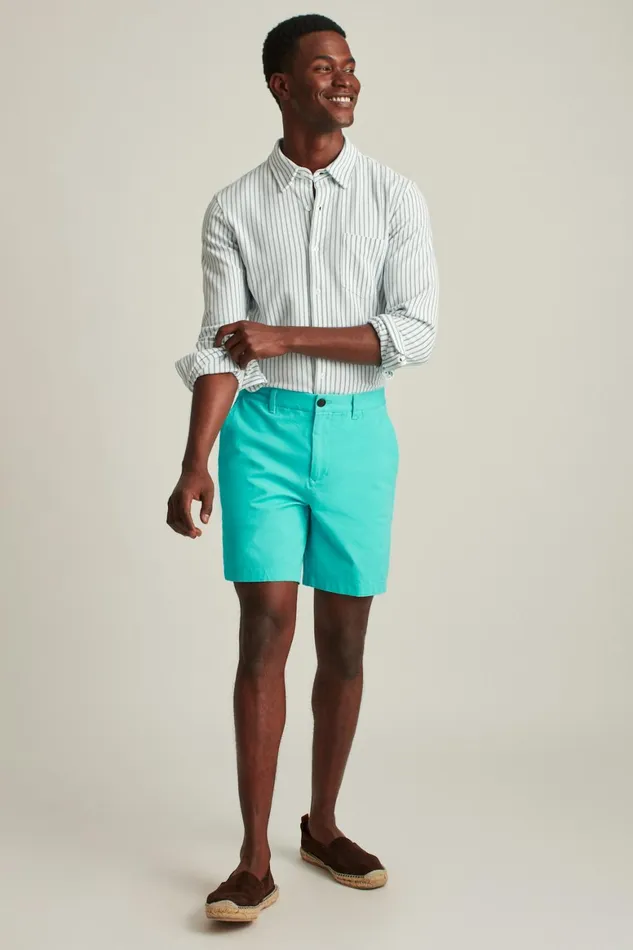 Men The Chino Short 20 Coast Blue Bonobos Chino Shorts