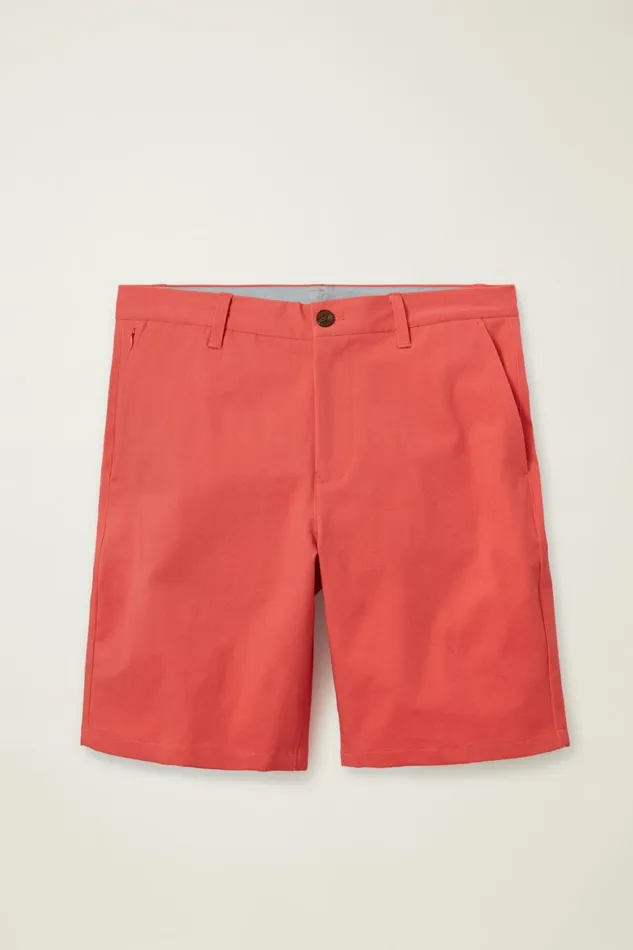 Men The Chino Short 20 Spiced Coral Bonobos Chino Shorts