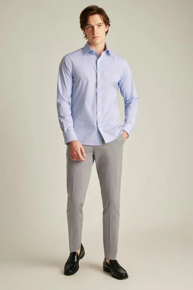 Men The Desk To Dinner Shirt Periwinkle Edison Plaid Bonobos Business Casual Shirts Men The Desk To Dinner Shirt Periwinkle Edison Plaid Bonobos Business Casual Shirts