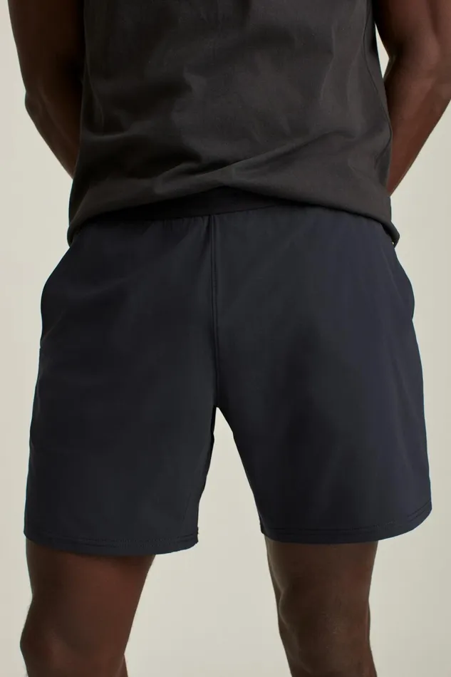 Men The Lined Gym Short Black Bonobos Casual Shorts