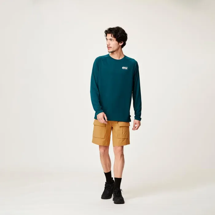 Men TIMONT LS TECH TEE Picture Organic Clothing TShirts