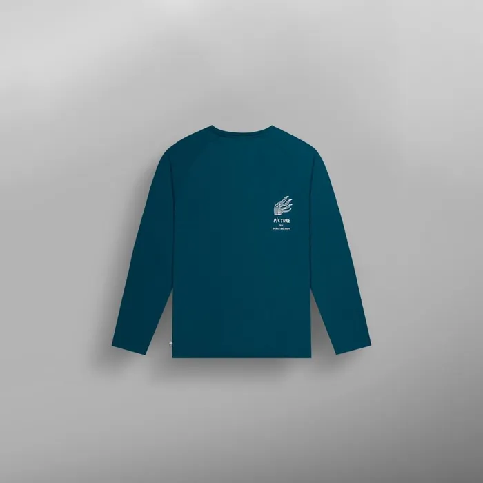 Men TIMONT LS TECH TEE Picture Organic Clothing TShirts