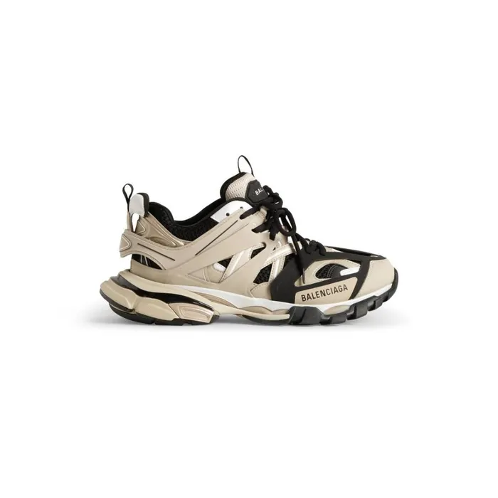 Men Trainers Balenciaga Track Trainers In Beigeblack