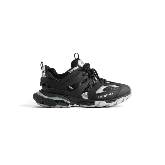 Men Trainers Balenciaga Track Trainers In Blacksilver