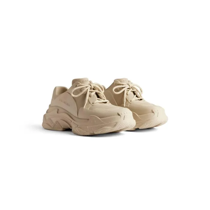 Men Trainers Balenciaga Triple S Mold Trainers In Beige