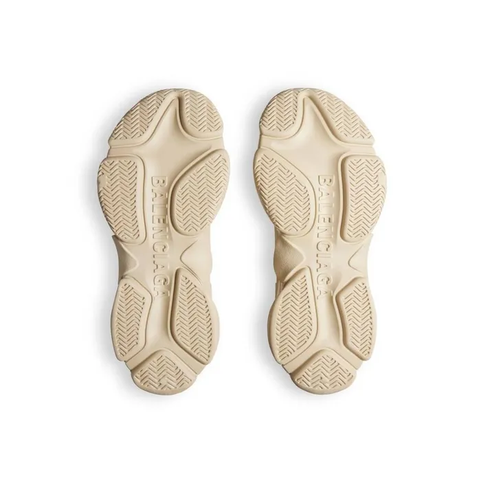 Men Trainers Balenciaga Triple S Mold Trainers In Beige
