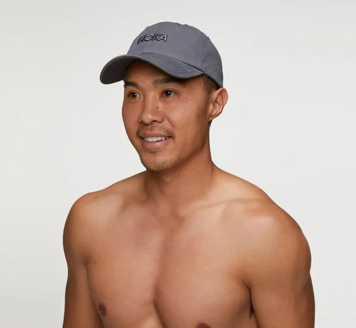 MenWomen All Gender Casual Hat Dark Grey HOKA ONE ONE Accessories