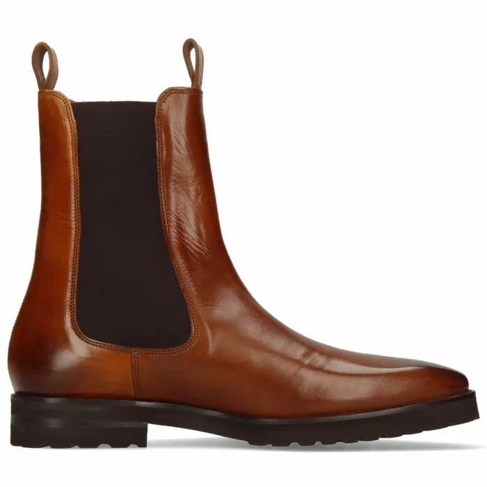 Mens Ankle Boots Melvin and Hamilton Clark 49 Brown
