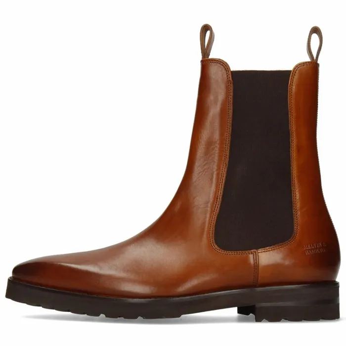 Mens Ankle Boots Melvin and Hamilton Clark 49 Brown