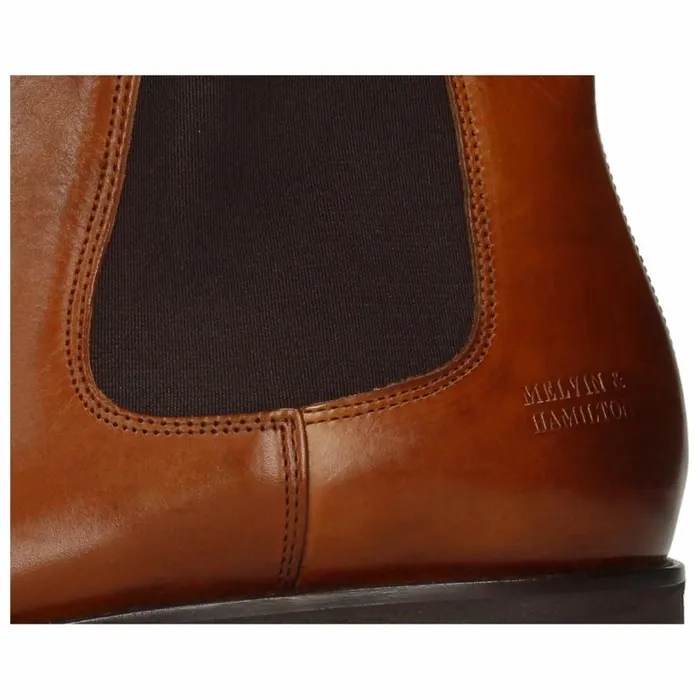 Mens Ankle Boots Melvin and Hamilton Clark 49 Brown
