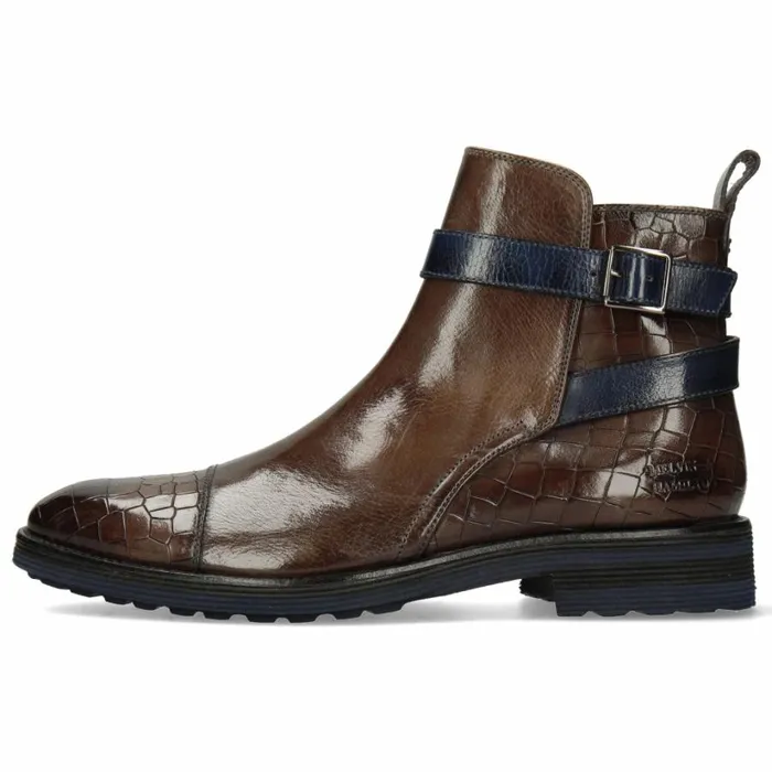 Mens Ankle Boots Melvin and Hamilton Eddy 9 Grey