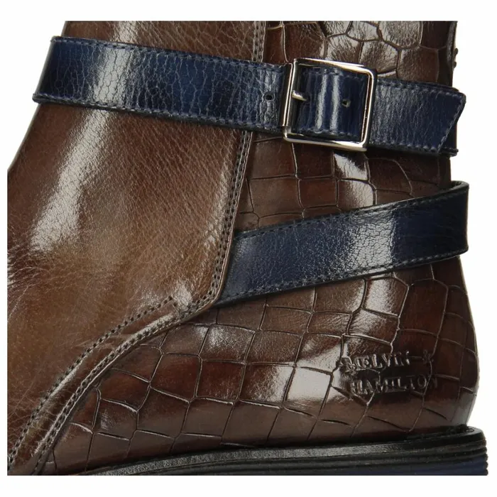 Mens Ankle Boots Melvin and Hamilton Eddy 9 Grey