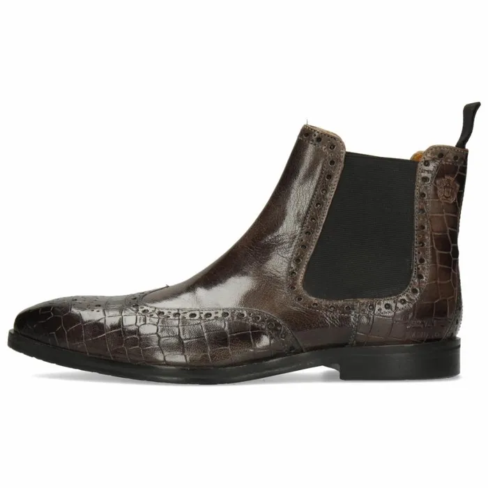 Mens Ankle Boots Melvin and Hamilton Greg 2 Grey