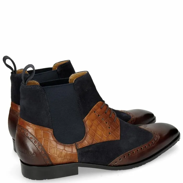 Mens Ankle Boots Melvin and Hamilton Rico 23 Multi