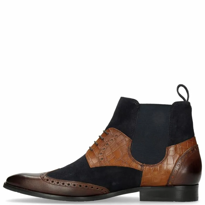 Mens Ankle Boots Melvin and Hamilton Rico 23 Multi