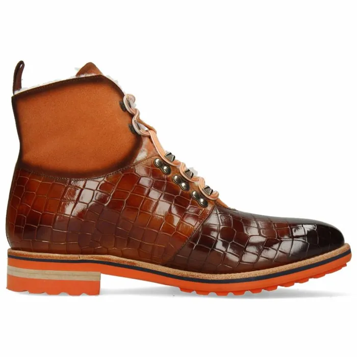 Mens Ankle Boots Melvin and Hamilton Tom 24 Brown