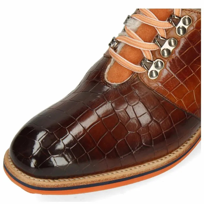 Mens Ankle Boots Melvin and Hamilton Tom 24 Brown
