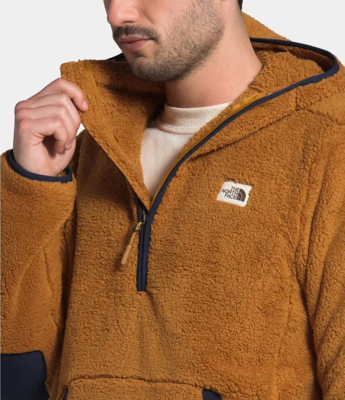Mens Campshire Pullover Hoodie Timber Tanaviator Navy The North Face Fleece