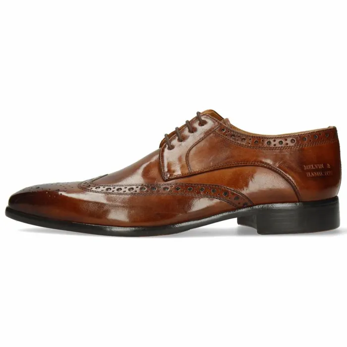 Mens Derbies Melvin and Hamilton Lewis 3 Brown