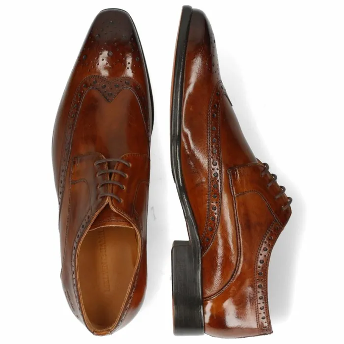 Mens Derbies Melvin and Hamilton Lewis 3 Brown