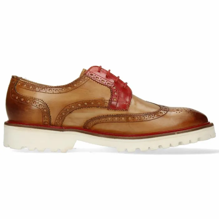 Mens Derbies Melvin and Hamilton Matthew 33 Light Brown