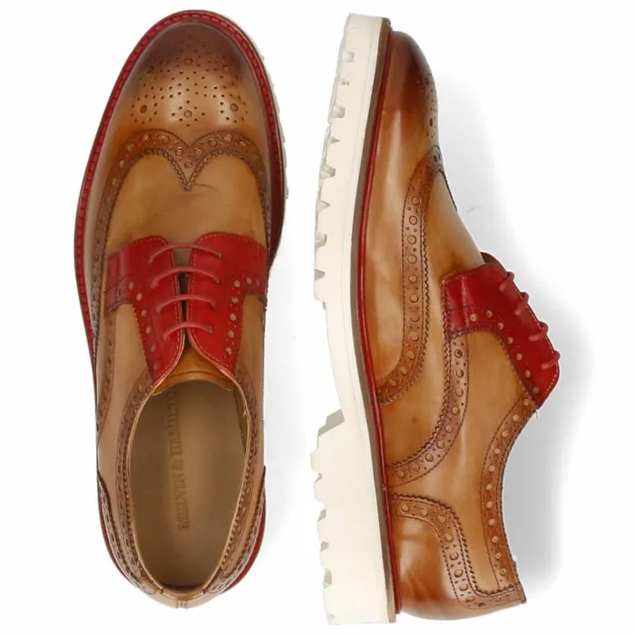 Mens Derbies Melvin and Hamilton Matthew 33 Light Brown