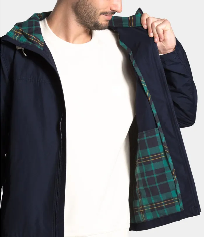 Mens Fruitvale Jacket Aviator Navy The North Face Windbreakers